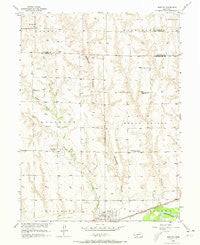 Bartley Nebraska Historical topographic map, 1:24000 scale, 7.5 X 7.5 Minute, Year 1956