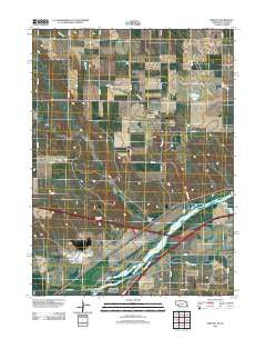 Barton Nebraska Historical topographic map, 1:24000 scale, 7.5 X 7.5 Minute, Year 2011
