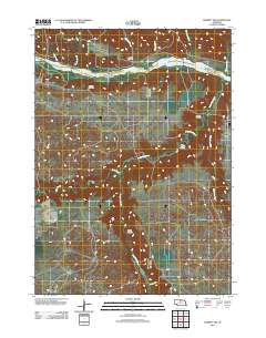 Bassett NW Nebraska Historical topographic map, 1:24000 scale, 7.5 X 7.5 Minute, Year 2011