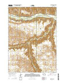 Bassett NW Nebraska Current topographic map, 1:24000 scale, 7.5 X 7.5 Minute, Year 2014