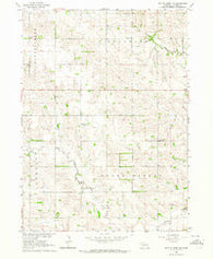 Battle Creek SE Nebraska Historical topographic map, 1:24000 scale, 7.5 X 7.5 Minute, Year 1963