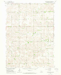 Battle Creek SW Nebraska Historical topographic map, 1:24000 scale, 7.5 X 7.5 Minute, Year 1963
