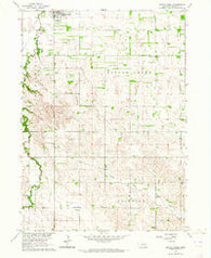 Battle Creek Nebraska Historical topographic map, 1:24000 scale, 7.5 X 7.5 Minute, Year 1963