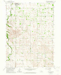 Battle Creek Nebraska Historical topographic map, 1:24000 scale, 7.5 X 7.5 Minute, Year 1963