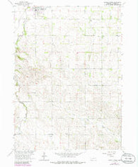 Battle Creek Nebraska Historical topographic map, 1:24000 scale, 7.5 X 7.5 Minute, Year 1963