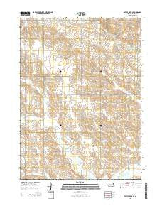 Battle Creek SE Nebraska Current topographic map, 1:24000 scale, 7.5 X 7.5 Minute, Year 2014