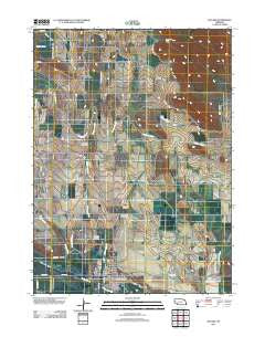 Bayard Nebraska Historical topographic map, 1:24000 scale, 7.5 X 7.5 Minute, Year 2011