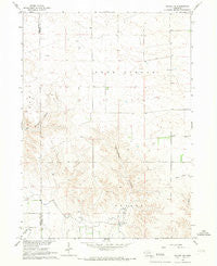 Bayard NE Nebraska Historical topographic map, 1:24000 scale, 7.5 X 7.5 Minute, Year 1965