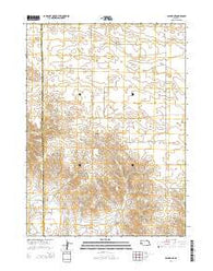 Bayard NE Nebraska Current topographic map, 1:24000 scale, 7.5 X 7.5 Minute, Year 2014