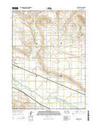Bayard SW Nebraska Current topographic map, 1:24000 scale, 7.5 X 7.5 Minute, Year 2014