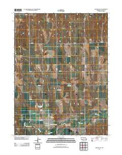 Beaver City Nebraska Historical topographic map, 1:24000 scale, 7.5 X 7.5 Minute, Year 2011