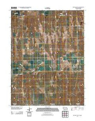 Beaver City SE Nebraska Historical topographic map, 1:24000 scale, 7.5 X 7.5 Minute, Year 2011