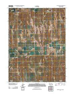 Beaver City SE Nebraska Historical topographic map, 1:24000 scale, 7.5 X 7.5 Minute, Year 2011