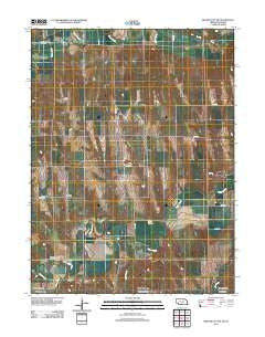 Beaver City SW Nebraska Historical topographic map, 1:24000 scale, 7.5 X 7.5 Minute, Year 2011