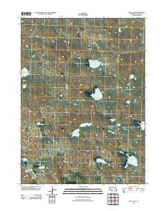 Beck Lake Nebraska Historical topographic map, 1:24000 scale, 7.5 X 7.5 Minute, Year 2011