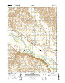 Beemer Nebraska Current topographic map, 1:24000 scale, 7.5 X 7.5 Minute, Year 2014