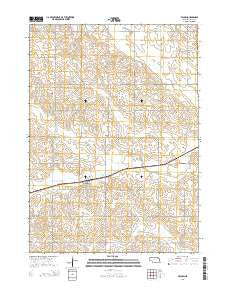 Belden Nebraska Current topographic map, 1:24000 scale, 7.5 X 7.5 Minute, Year 2014