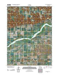 Belgrade SE Nebraska Historical topographic map, 1:24000 scale, 7.5 X 7.5 Minute, Year 2011