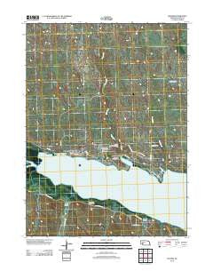 Belmar Nebraska Historical topographic map, 1:24000 scale, 7.5 X 7.5 Minute, Year 2012