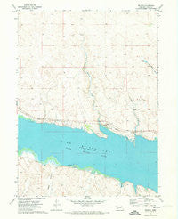 Belmar Nebraska Historical topographic map, 1:24000 scale, 7.5 X 7.5 Minute, Year 1971