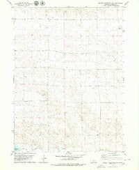 Bennett Reservoir East Nebraska Historical topographic map, 1:24000 scale, 7.5 X 7.5 Minute, Year 1979