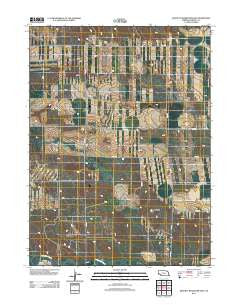 Bennett Reservoir East Nebraska Historical topographic map, 1:24000 scale, 7.5 X 7.5 Minute, Year 2011