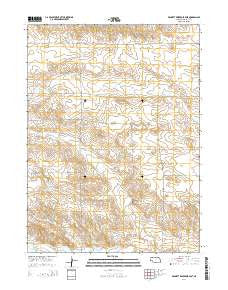 Bennett Reservoir East Nebraska Current topographic map, 1:24000 scale, 7.5 X 7.5 Minute, Year 2014