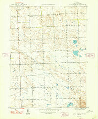 Berea Creek East Nebraska Historical topographic map, 1:24000 scale, 7.5 X 7.5 Minute, Year 1948