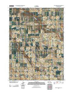 Berea Creek West Nebraska Historical topographic map, 1:24000 scale, 7.5 X 7.5 Minute, Year 2011