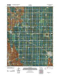 Bertrand Nebraska Historical topographic map, 1:24000 scale, 7.5 X 7.5 Minute, Year 2011