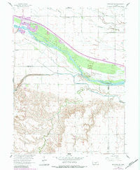 Bertrand NW Nebraska Historical topographic map, 1:24000 scale, 7.5 X 7.5 Minute, Year 1962