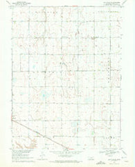 Bertrand SE Nebraska Historical topographic map, 1:24000 scale, 7.5 X 7.5 Minute, Year 1970