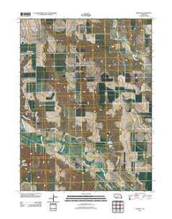 Beverly Nebraska Historical topographic map, 1:24000 scale, 7.5 X 7.5 Minute, Year 2011