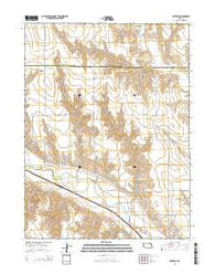 Beverly Nebraska Current topographic map, 1:24000 scale, 7.5 X 7.5 Minute, Year 2014