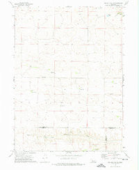 Big Bald Hill NE Nebraska Historical topographic map, 1:24000 scale, 7.5 X 7.5 Minute, Year 1972