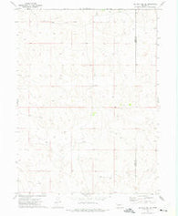 Big Bald Hill SE Nebraska Historical topographic map, 1:24000 scale, 7.5 X 7.5 Minute, Year 1972