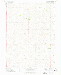 Big Bald Hill Nebraska Historical topographic map, 1:24000 scale, 7.5 X 7.5 Minute, Year 1972