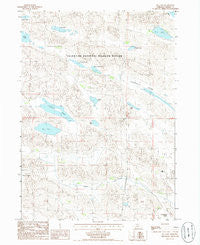 Big Lake Nebraska Historical topographic map, 1:24000 scale, 7.5 X 7.5 Minute, Year 1985