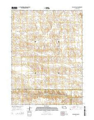 Big Bald Hill NE Nebraska Current topographic map, 1:24000 scale, 7.5 X 7.5 Minute, Year 2014