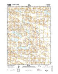 Big Lake Nebraska Current topographic map, 1:24000 scale, 7.5 X 7.5 Minute, Year 2014