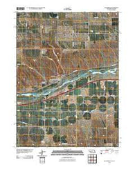 Big Springs Nebraska Historical topographic map, 1:24000 scale, 7.5 X 7.5 Minute, Year 2010