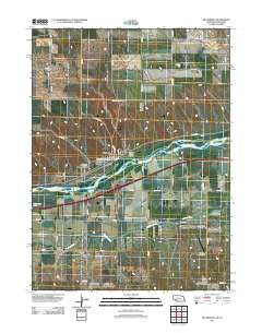 Big Springs Nebraska Historical topographic map, 1:24000 scale, 7.5 X 7.5 Minute, Year 2011