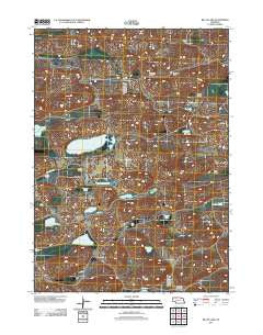 Billys Lake Nebraska Historical topographic map, 1:24000 scale, 7.5 X 7.5 Minute, Year 2011