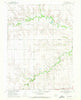 Bixby Nebraska Historical topographic map, 1:24000 scale, 7.5 X 7.5 Minute, Year 1969
