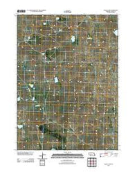 Black Lake Nebraska Historical topographic map, 1:24000 scale, 7.5 X 7.5 Minute, Year 2011