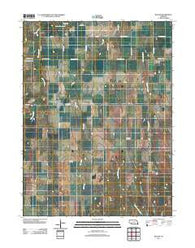 Bladen Nebraska Historical topographic map, 1:24000 scale, 7.5 X 7.5 Minute, Year 2011