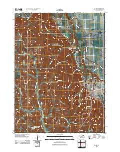 Blair Nebraska Historical topographic map, 1:24000 scale, 7.5 X 7.5 Minute, Year 2011