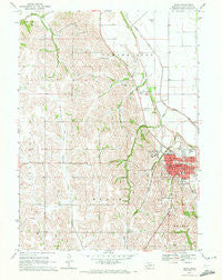 Blair Nebraska Historical topographic map, 1:24000 scale, 7.5 X 7.5 Minute, Year 1970