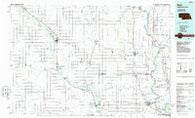Blair Nebraska Historical topographic map, 1:100000 scale, 30 X 60 Minute, Year 1986