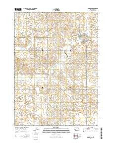 Bloomfield Nebraska Current topographic map, 1:24000 scale, 7.5 X 7.5 Minute, Year 2014